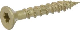 Parafusos Power Pro 116855 Bronze de cabeça plana 6 mm x 44 mm Parafusos Power Pro 116855 Bronze de cabeça plana 6 mm x 44 mm