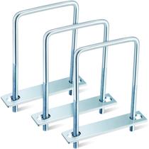Parafusos quadrados em U Dunzy Zincado em Aço Carbono 3/8"x4"x7"