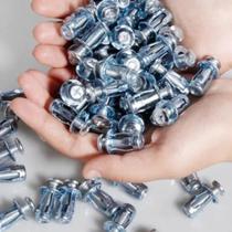 Parafusos Rebites De Expansao Metal Kit 50 Unidades M5x25mm