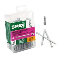 Parafusos SPAX 8 x 6,35 cm Powertrim T-Star Plus 100 unidades Parafusos SPAX 8 x 6,35 cm Powertrim T-Star Plus 100 unidades