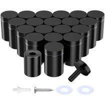 Parafusos Standoff em aço inoxidável IOQ, pacote com 20 unidades para placas de acrílico Parafusos Standoff em aço inoxidável IOQ, pacote com 20 unidades para placas de acrílico