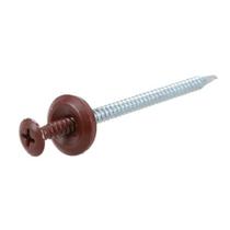 Parafusos Vermelhos/Marrons pacote com 100 unidades de 4,2cm x 68mm para telhas Vermelhas/Marrons Onduline.