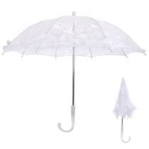 Paraguas de Encaje Toddmomy Vintage Blanco para Bodas y Eventos Paraguas de Encaje Toddmomy Vintage Blanco para Bodas y Eventos