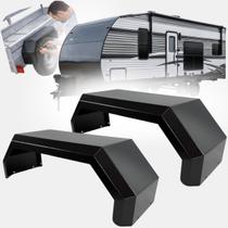 Paralama Carretinha Reboque Trailer Aço Resistente Preto Paralama Carretinha Reboque Trailer Aço Resistente Preto