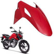 Paralama dianteiro a honda cg titan fan start 160 vermelho marrakesh 2025 2026