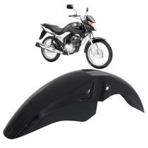 Paralama Dianteiro CG 150 Titan Mix 2009 2010 2011 2012 2013 Preto Acabamento Liso
