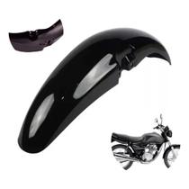 Paralama Dianteiro Moto Titan Cg 150 2004/2008 Preto Injetado Brilhante