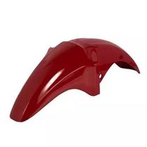 Paralama Dianteiro Plástico Vermelho Cg Fan Titan 150