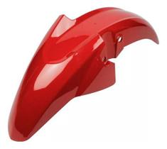 Paralama Dianteiro Plástico Vermelho Honda Fan 125