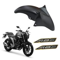 Paralama Dianteiro Preto Fosco Fazer 250 Fz25 + adesivo abs Paralama Dianteiro Preto Fosco Fazer 250 Fz25 + adesivo abs