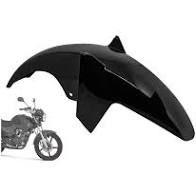 Paralama dianteiro preto sportive ybr factor125 2009 diante