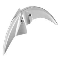 Paralama Dianteiro Termoplástico Prata Metálico Fan 160