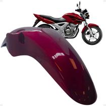 Paralama Dianteiro Vermelho Sem Suporte Cbx250 Frontal Maior 2006 2007 Honda Twister