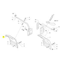 Paralama Traseiro Esquerdo Cabine Para Iveco Eurotech - 5040499385 Paralama Traseiro Esquerdo Cabine Para Iveco Eurotech - 5040499385