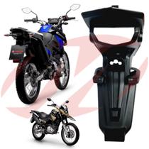 Paralama traseiro suporte licenca placa original yamaha xtz crosser 150 abs 2023 2024 2025