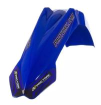 Paralama Universal Dianteiro Mx2 Off-road Trilha Cores Cross azul