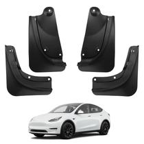 Paralamas BASENOR para Tesla Model Y 2025 - Conjunto de 4 Peças para Todos os Climas