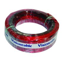 Paralelo Visioncable Bicolor Vermelho 2X14 (1,50) Rl100Mt