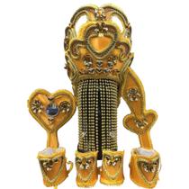 Paramenta de Oxum Amarela Amor Prosperidade Beleza Espiritual