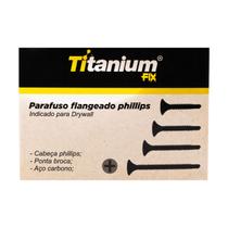 Pararafuso para Drywall Perfuração Agulha 3,5 X 35 Trombeta Titanium Platina Pararafuso para Drywall Perfuração Agulha 3,5 X 35 Trombeta Titanium Platina