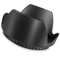 Parasol para Lente de 72mm Universal Rosca Tulipa Canon, Sony, Nikon - Oem