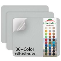 Parche de Reparación para Lona Gheeidau 23x28 cm Impermeable 3 Piezas Gris Claro