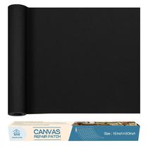 Parche de Reparación para Lona KING MOUNTAIN 40x150 cm Impermeable Negro