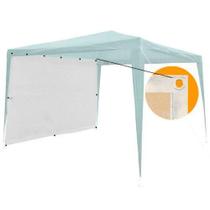 Parede Fechamento Polietileno Branca 2.4x1.85 M Tenda Gazebo Parede Fechamento Polietileno Branca 2.4x1.85 M Tenda Gazebo