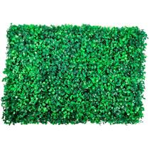 Parede Verde Placa de Grama Buchinho Artificial 60x40cm