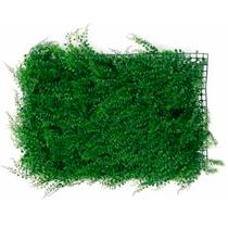 Parede Verde Placa Grama Pendente Artificial X468 40x60cm