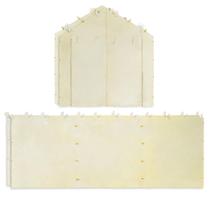 Paredes Laterais para Tenda de Cobertura Caravan para Mega Domain Carport Bege