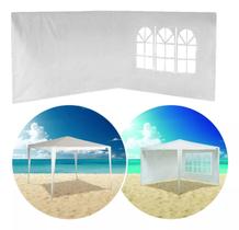 Paredes Para Tenda Gazebo Mor 3x3 Rafia Kit Com 2 Paredes