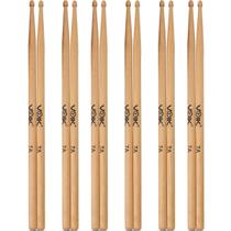 Pares de Baquetas Ponta de Madeira Maple Voik 7A Pares de Baquetas Ponta de Madeira Maple Voik 7A