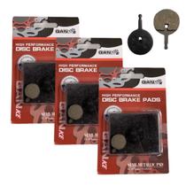 Pares Pastilha De Freio Disco Bike Alta Performance Qanke