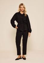 Parka De Mangas Longas Com Gola Lez A Lez Feminino 8066E - Parka De Mangas Longas Com Gola Lez A Lez Feminino 8066E -