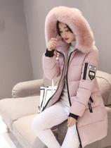 Parka Feminina De Inverno Quente Com Gola De Pele, Capuz, Bolsos Com Zíper E Jaqueta Longa De