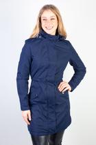 Parka feminina impermeável com capuz removível 84176