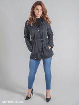 Parka Feminina Impermeável Marca: Edex Jeans Referência: 22PL-282 Parka Feminina Impermeável Marca: Edex Jeans Referência: 22PL-282