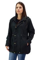 Parka Jaqueta Butu Biru Extra Grande Plus Size Feminino