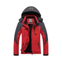 Parka Masculina De Inverno Grossa E Quente À Prova De Vento Com Capuz Estilo Militar Casacos De Pele