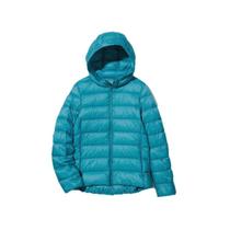 Parka Uniqlo Ultra Light Down Turquesa Casaco Feminino