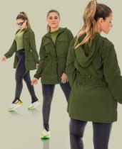 Parka Verde Musgo Obbia G Parka Verde Musgo Obbia G