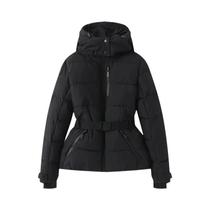 Parkas Femininas De Inverno Com Capuz, Cintura Alta, Acolchoadas, Grossas, Quentes, À Prova De Parkas Femininas De Inverno Com Capuz, Cintura Alta, Acolchoadas, Grossas, Quentes, À Prova De