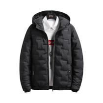 Parkas Masculinas De Inverno Grossas E Quentes Com Capuz, Jaqueta Casual Para Atividades Ao Ar Livre