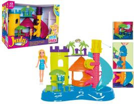 Parque aquático da Judy Playset Park Aquatico boneca e acessorios Samba Toys