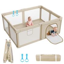 Parque Dobrável para Bebês Deeteck 180x150 cm Grande Parque Dobrável para Bebês Deeteck 180x150 cm Grande