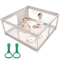 Parque Infantil ZEEBABA 120 x 120 cm para Bebês e Crianças Pequenas
