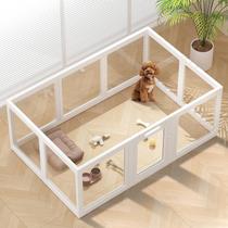 Parque para Cães ClimbHope 24" em Acrílico Transparente com 10 Painéis