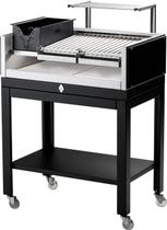 Parrilla Com Base Rodízios Grelha Argentina + Descanso HMD Parrilla Com Base Rodízios Grelha Argentina + Descanso HMD