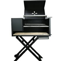 Parrilla com carrinho com tampa tr1735